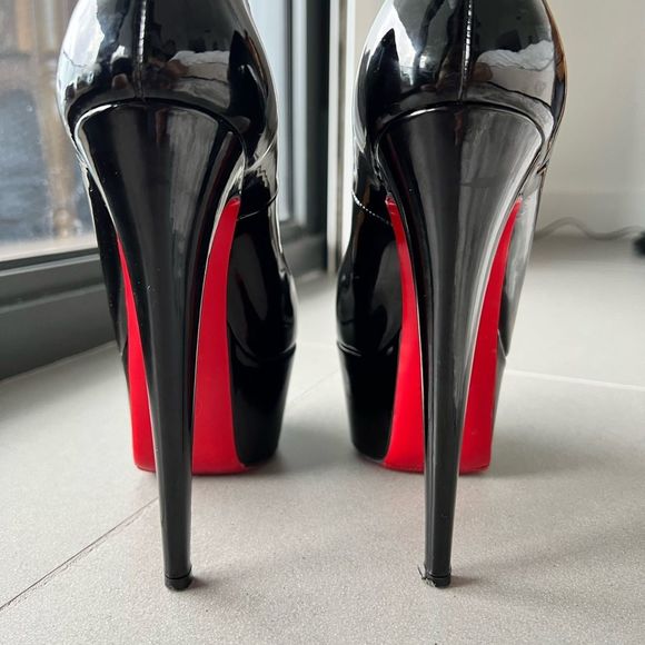 Christian Louboutin Shoes - Peep toe platform Christian Louboutin